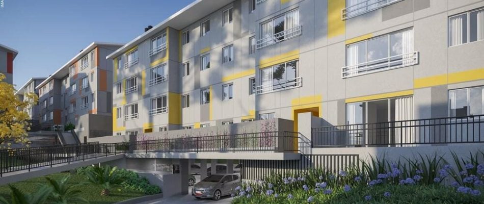 apartamento em santa candida com entrada parcelada